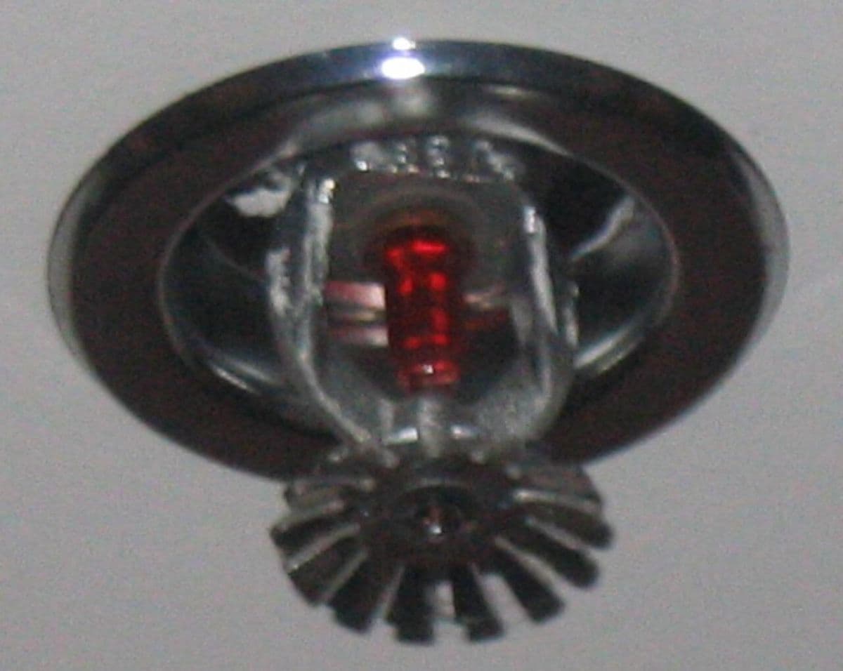 Rociadores automáticos (sprinklers)